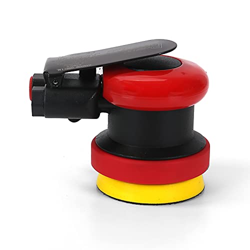 3 Inch Mini Air Sander & 6 Inch Pneumatic Sander Kit - Compact Power Tools for Woodworking, Metal Polishing & Auto Body Sanding