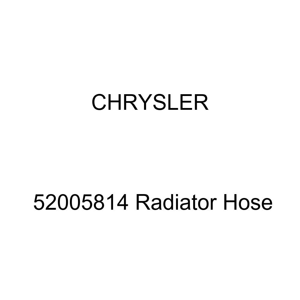Genuine Chrysler 52005814 Radiator Hose - OEM Replacement Part for Chrysler Vehicles - Perfect for Cooling System Repairs & Maintenance