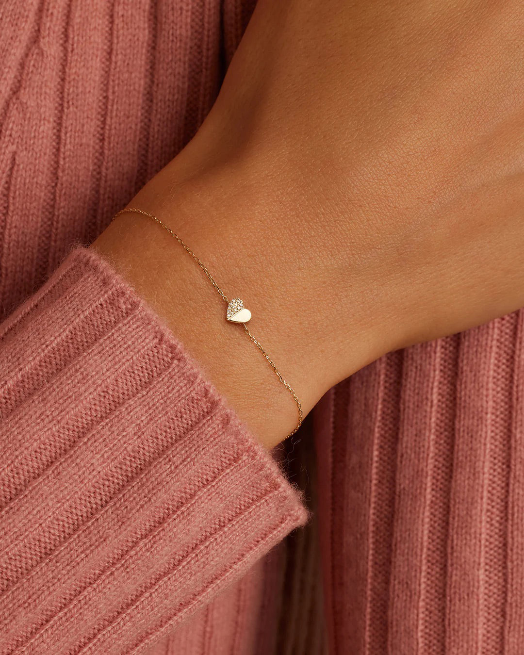 Diamond Bond Bracelet for Women - Elegant Sterling Silver Friendship Jewelry Gift for Her - Perfect for Anniversaries, Birthdays & Special Occasions