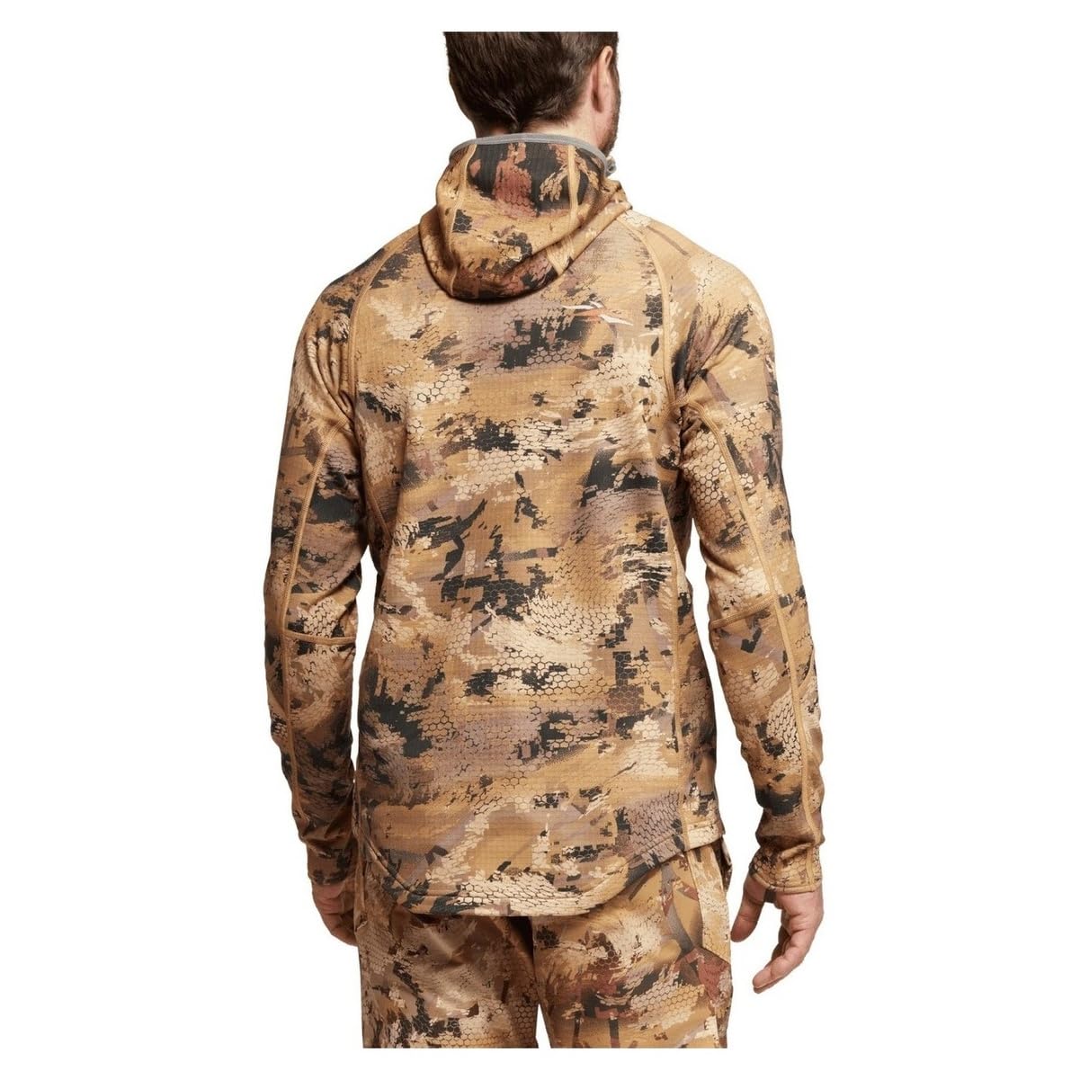 SITKA Gear Men's Grinder Hunting Layering Hoody - Lightweight Camo Jacket for Cold Weather & Outdoor Adventures - Perfect for Hunting, Hiking & Camping