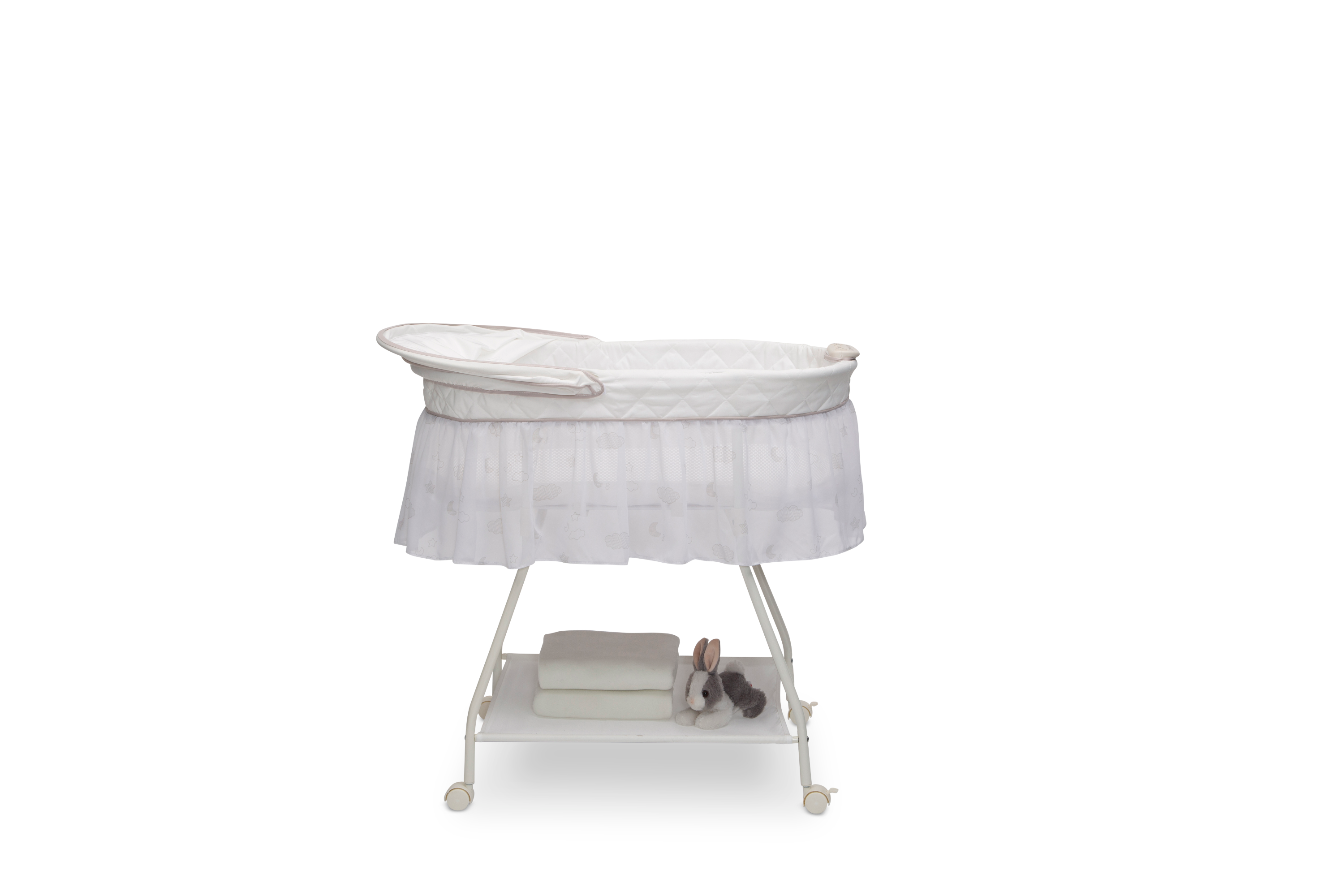Classic Breeze Bassinet - Portable Baby Crib for Newborns & Infants | Lightweight & Breathable Mesh Design | Perfect for Nursery, Travel & Bedside Sleeping