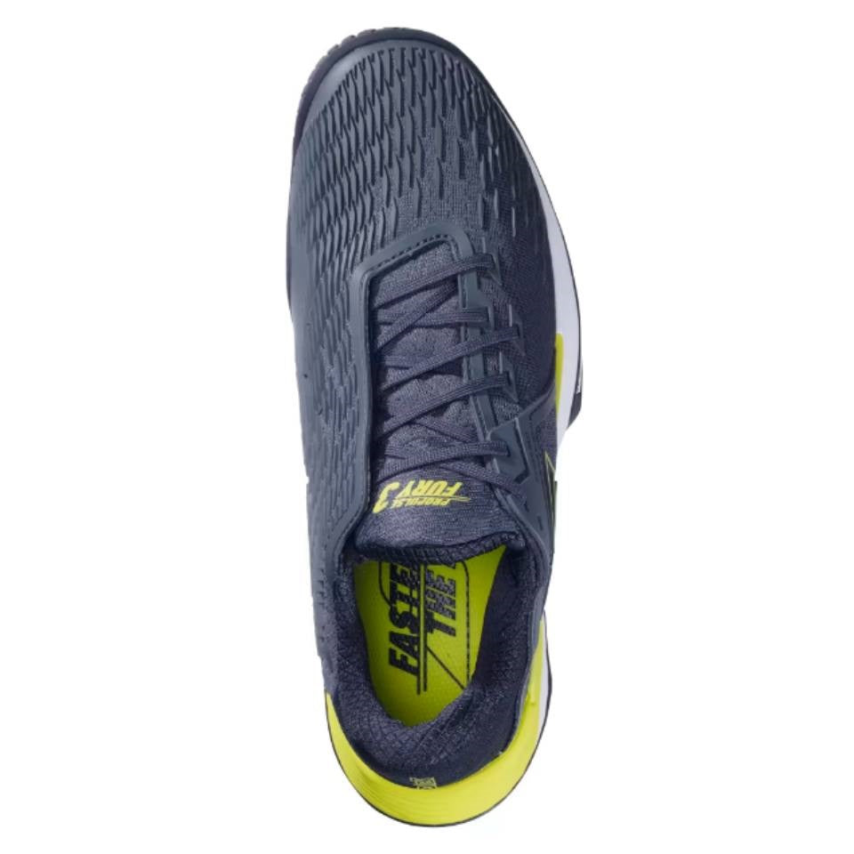 Babolat Propulse Fury 3 AC Men's Tennis Shoes - Lightweight Performance Court Shoes for Men (Grey/Aero) | Perfect for Hard Court & Clay Court Tennis Matches