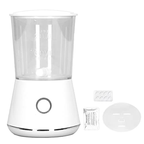 16pcs Collagen Facial Mask Machine with Auto Timer - DIY Fruit & Vegetable Mask Maker for Home Beauty SPA & Skin Care - White | Perfect for At-Home Skincare Routine & Relaxing Facial Treatments