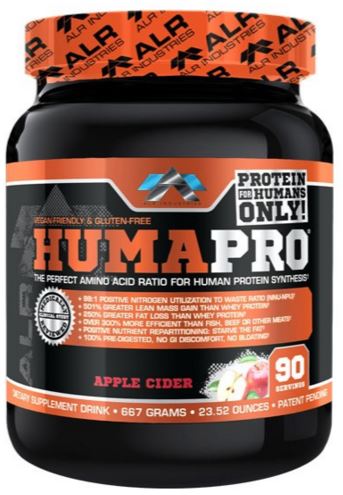 ALRI HumaPro Mandarin Orange Protein Powder - 667g (23.5oz) for Muscle Recovery & Workout Supplement | Ideal for Post-Workout Shakes & Fitness Nutrition
