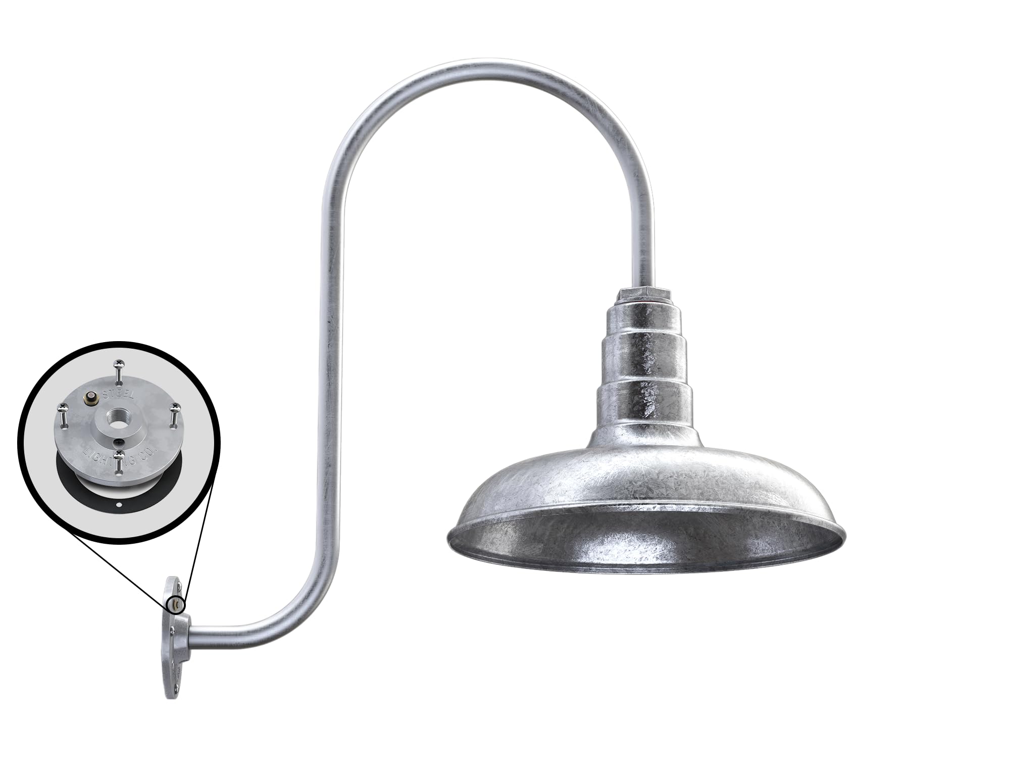 Steel Lighting Co. Topanga Barn Light - 14
