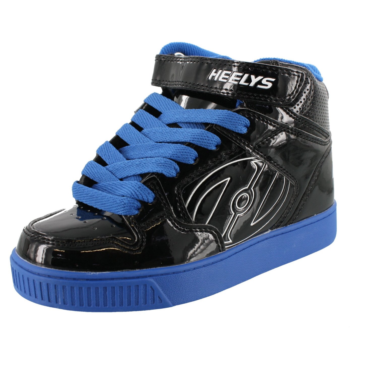 Heelys Fly Kids & Men's Roller Shoes - Black/Royal Size 13 (Little Kid) - Skate & Roll Sneakers for School, Park & Outdoor Fun
