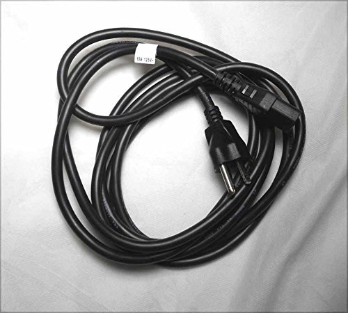 Original AC Power Cord Cable for HP PSC 1300 1311 1315 1350 1355 1410 1500 Printers - Flat Plug Design with Lead Wire - Perfect for Home Office & Small Business Printing Needs