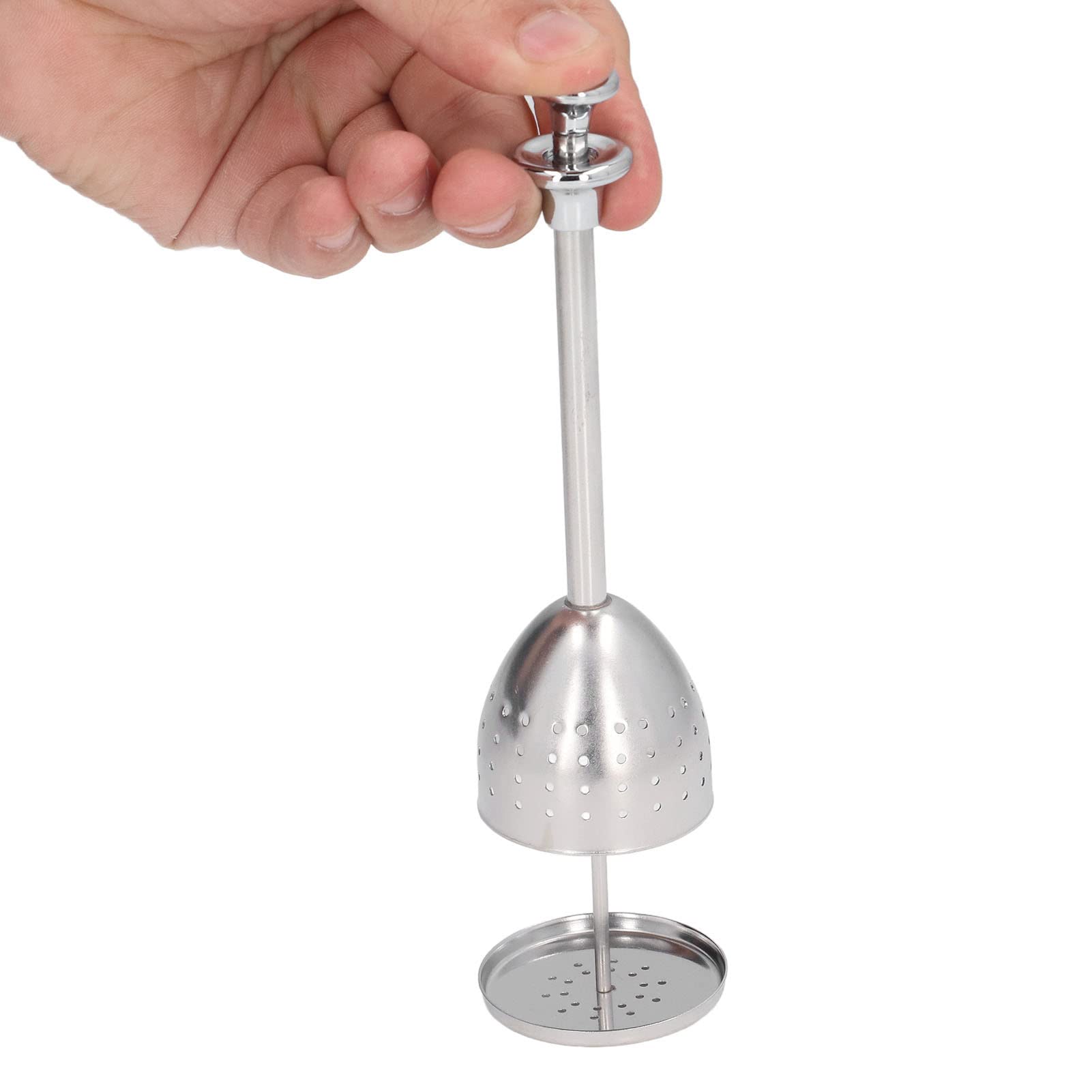 2-Pack Stainless Steel Tea Infuser Balls with Long Handle - Reusable Loose Tea Strainer for Teapot & Cup - Perfect for Herbal Tea, Chai, and Blooming Tea at Home or Office