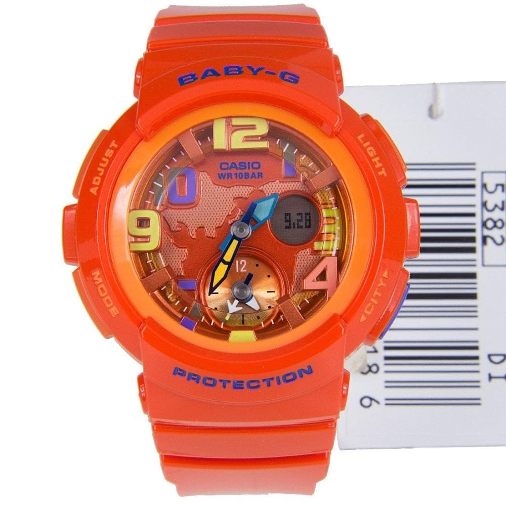 CASIO BABY-G BGA-190-4BDR Women's Digital Sports Watch - Shock Resistant, Water Resistant, LED Light - Perfect for Running, Swimming & Outdoor Activities