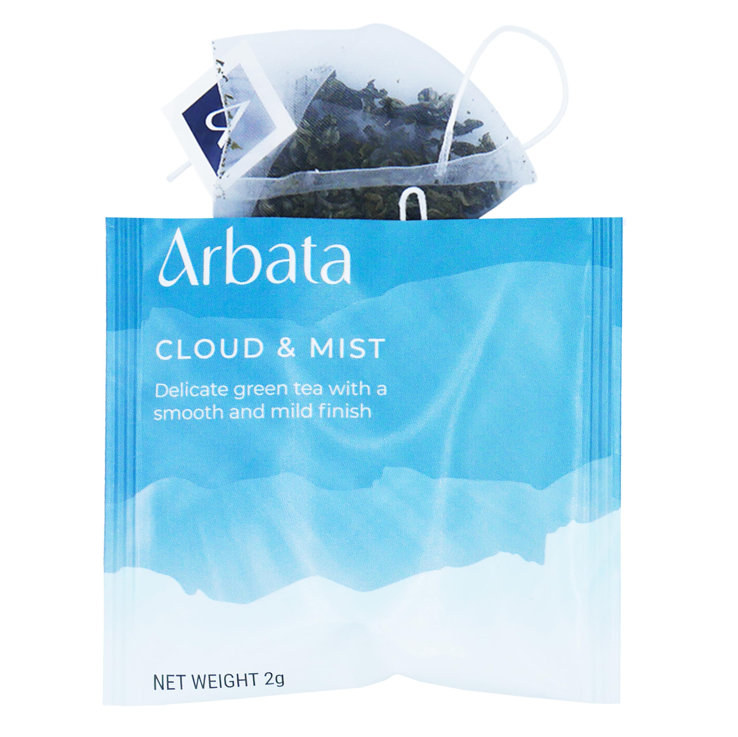 Premium Cloud & Mist Green Tea - 24 Pyramid Tea Bags | Lightly Caffeinated Chinese Artisanal Tea | Gift Set for Tea Lovers | Perfect for Relaxation, Meditation & Afternoon Tea Breaks