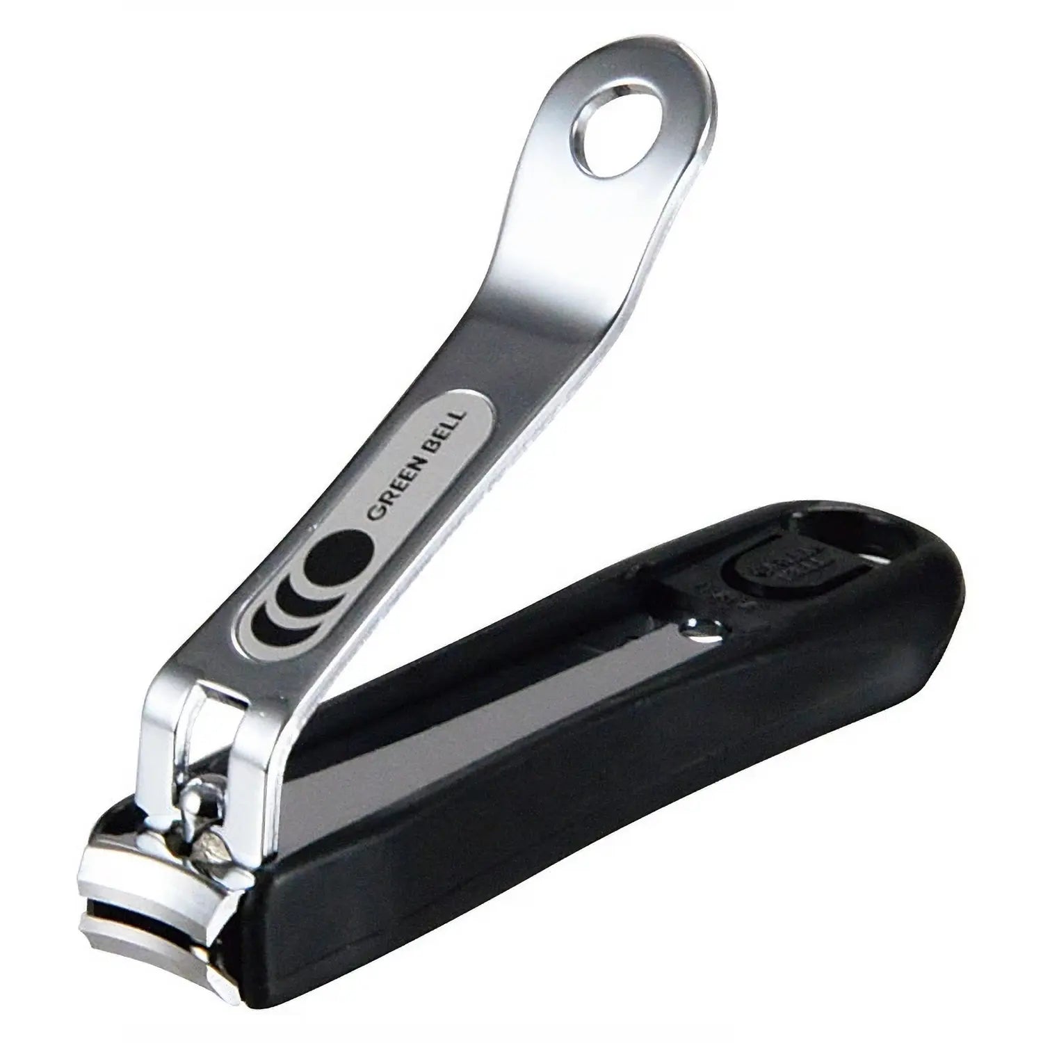 Premium Stainless Steel Nail Clipper with Nail Catcher - Green Bell Professional Nail Care Tool for Home, Travel & Salon Use