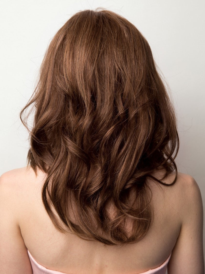 Charlotte (Wavy) Remy Human Hair Lace Front Wig with Mono Top | Natural Looking Heat Resistant Wig for Daily Wear & Cosplay | Perfect for Parties, Weddings & Special Occasions