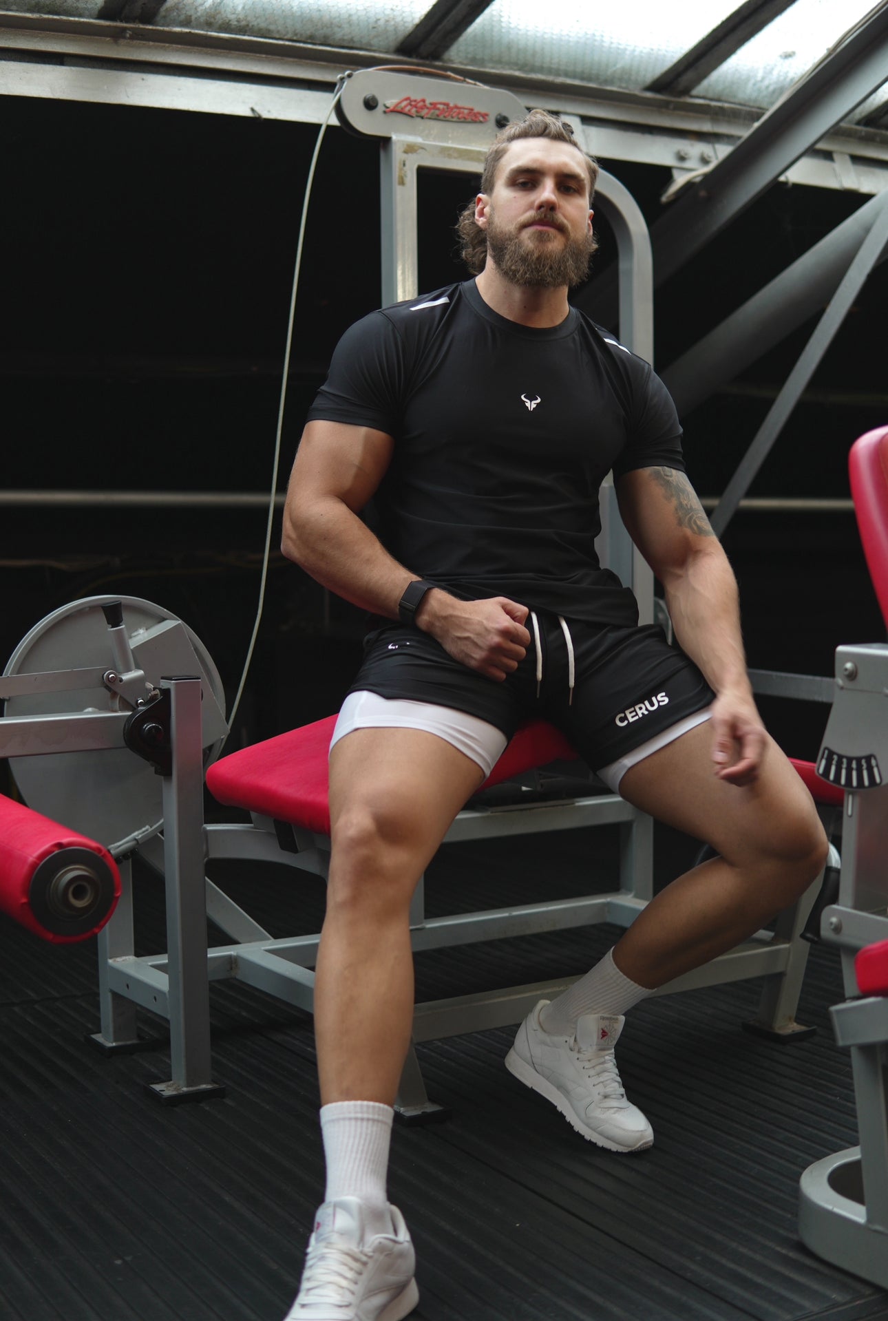 Cerus Black Janus Men's T-Shirt - Premium Cotton Comfort Fit Casual Tee for Everyday Wear, Gym & Outdoors