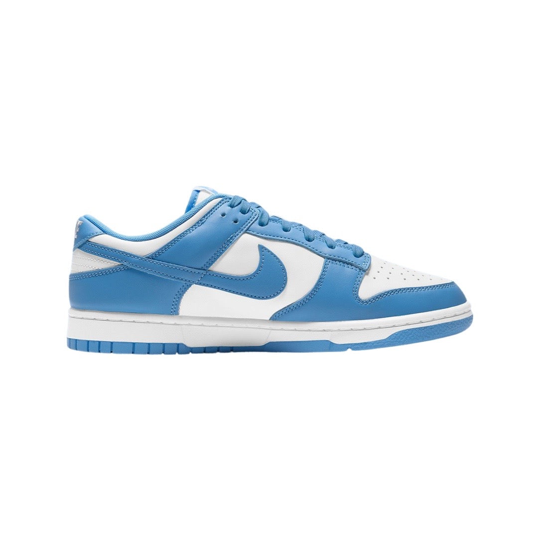 Nike Dunk Low PS (Pre School) UNC University Blue White Sneakers - Kids' Basketball Shoes for School & Casual Wear