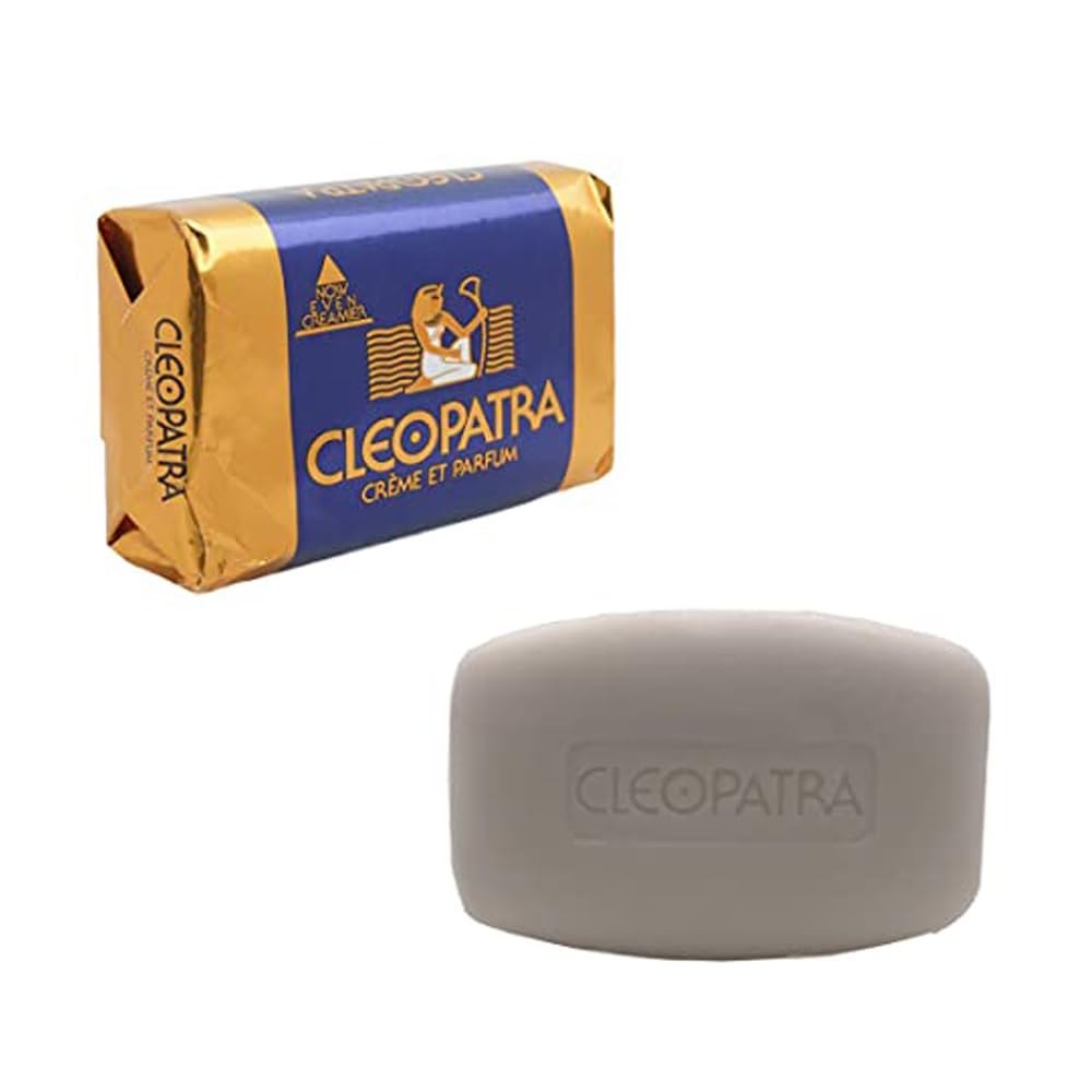 RSINC SOAP - Cleopatra Beauty Cream Soap Pack 6x120g for Radiant Skin | Queen's Essence Royal Silk Soap with Golden Glow | Luxurious Bath & Body Care Gift Set | Perfect for Spa Day, Self-Care Routine & Royal Pampering Experience
