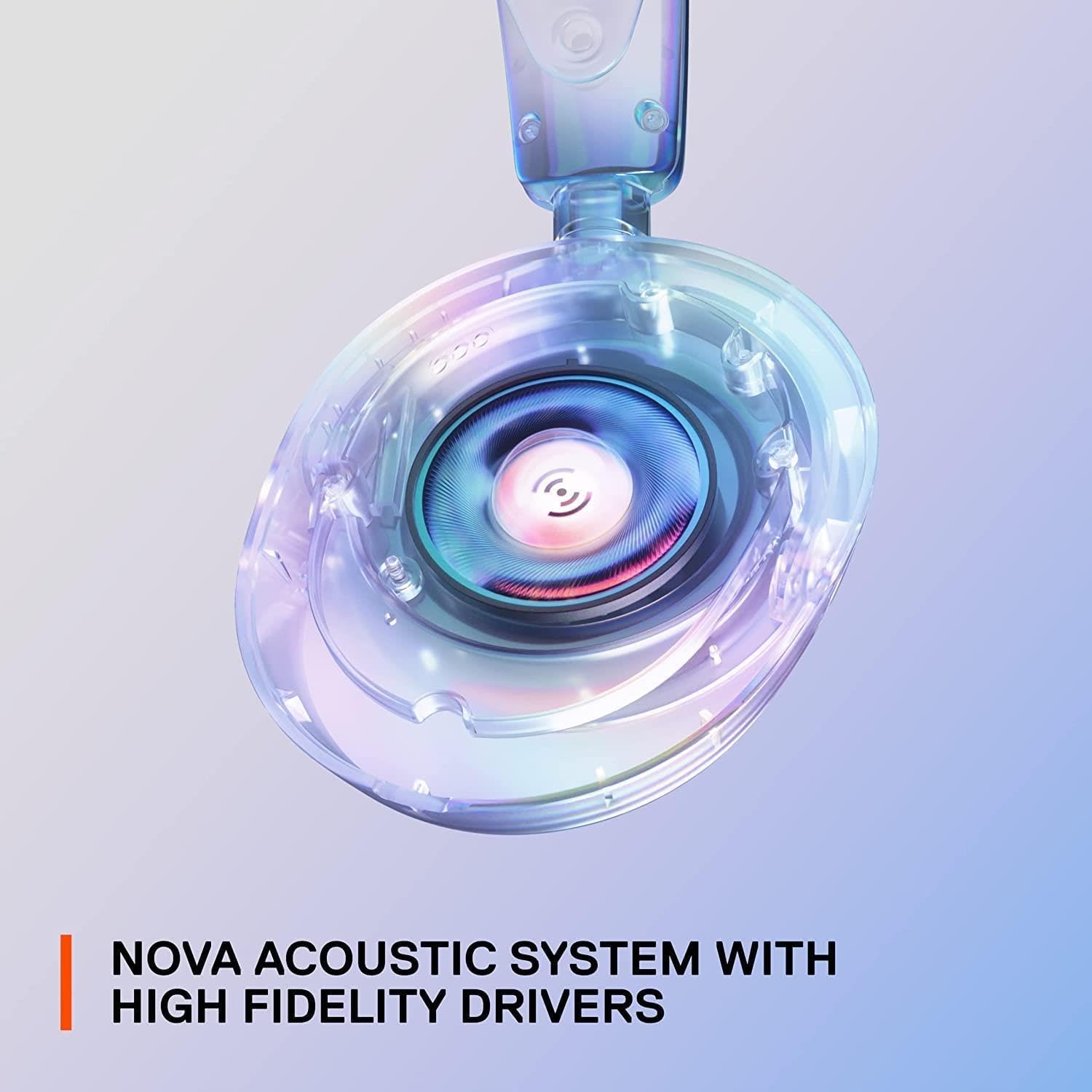 SteelSeries Arctis Nova 1P PS5 Gaming Headset - 360° Spatial Audio, Noise-Cancelling Mic, Memory Foam Ear Cushions - Compatible with PC, PS4, Nintendo Switch & Xbox (White) - Perfect for Competitive Gaming, Streaming & Immersive Console Play