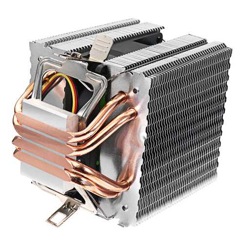12V DC 3Pin/4Pin 2200RPM CPU Cooling Fan with Heat Sink - Compatible with Intel & AMD Processors - Perfect for PC Gaming, Desktop Computers and Workstation Cooling Systems