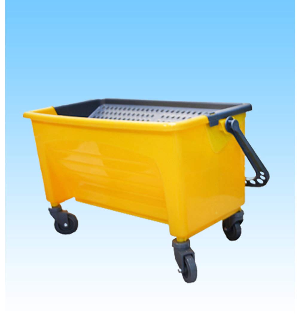 Premium Multi-Purpose Cleaning Bucket with Wringer & Strainer - Heavy Duty Mop Bucket for Floor Cleaning, Car Wash & Household Chores - Ideal for Home, Office & Commercial Use