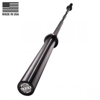Body Solid 4 Star Olympic Weightlifting Bar - Premium Strength Training Equipment for CrossFit, Powerlifting & Home Gym Workouts