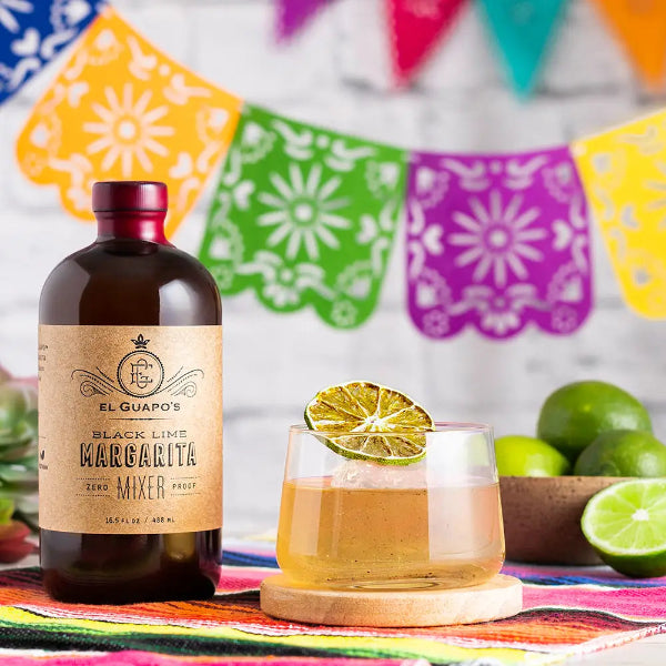 El Guapo Premium Cocktail Mixers Set - Handcrafted Margarita & Mojito Mixes for Home Bars (12 Flavors) - Perfect for Parties, Weddings & Summer BBQs