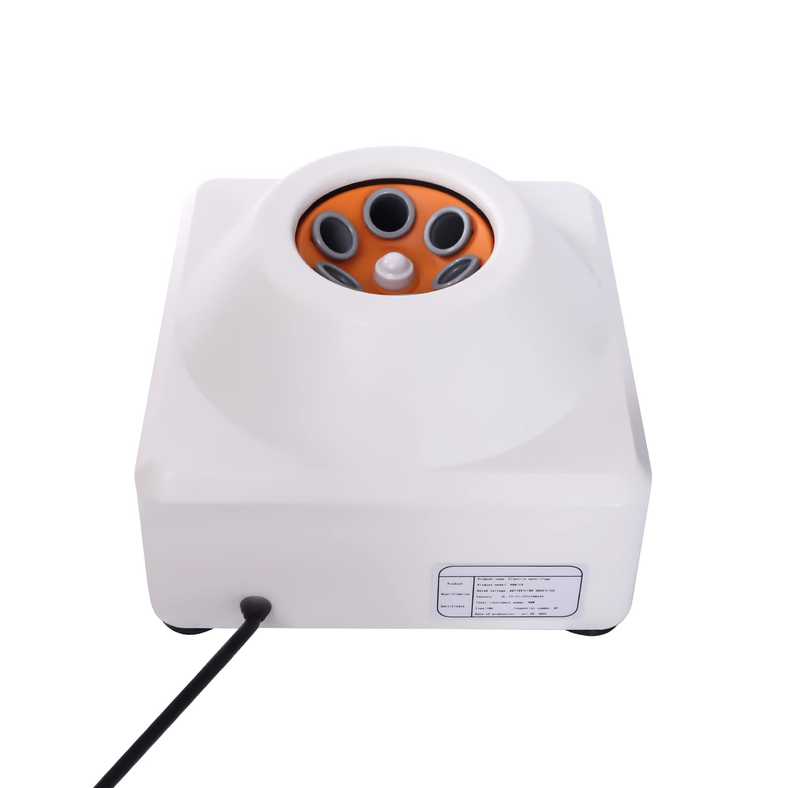 900-1s Digital Lab Centrifuge Machine - 4000 RPM, 50W, 110V with Speed Control & Timer (0-99.99min) - 6x15ml Capacity - Perfect for Medical Laboratories, Blood Sample Processing, DNA Research & Clinical Diagnostics