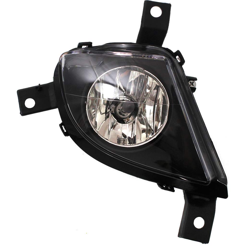 2009-2011 BMW 335i Fog Light Assembly Passenger Side with Bulbs - Compatible with BM2593137 | Durable Replacement for Car Lighting | Perfect for Night Driving & Foggy Conditions