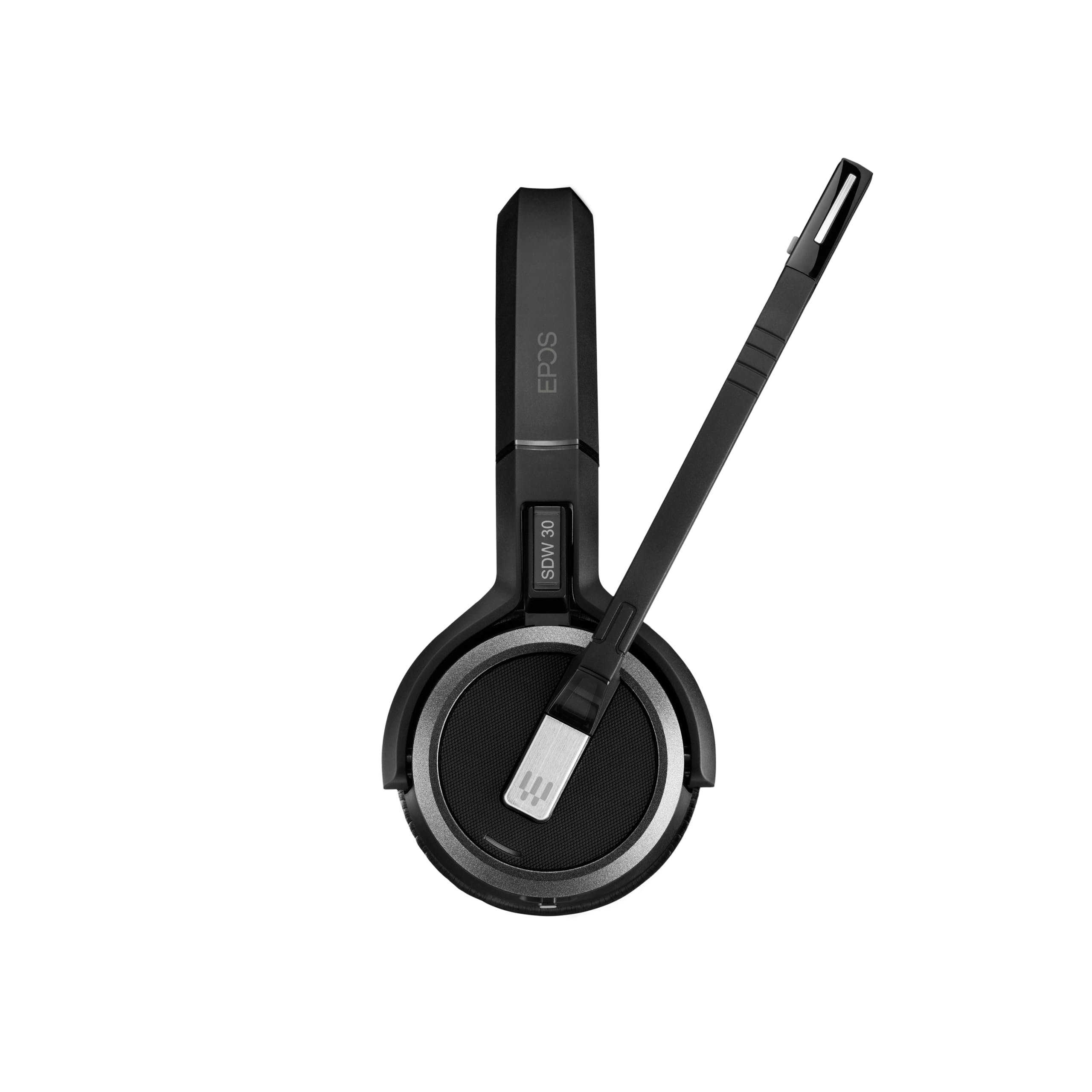 Sennheiser SDW 5033 Wireless DECT Headset with Dual Microphone & Ultra Noise Cancelling - Monaural Single-Sided Design for PC, Softphone, Call Centers & Office Use (Black, Model 506584) - Perfect for Remote Work, Customer Service & Long Conference Calls