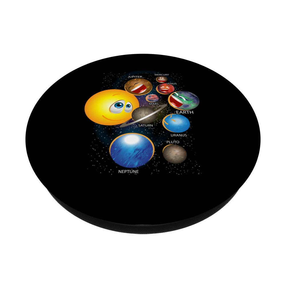 Solar System Planets PopSockets - Phone & Tablet Grip Stand for Kids & Toddlers | Perfect for School, Travel & STEM Learning