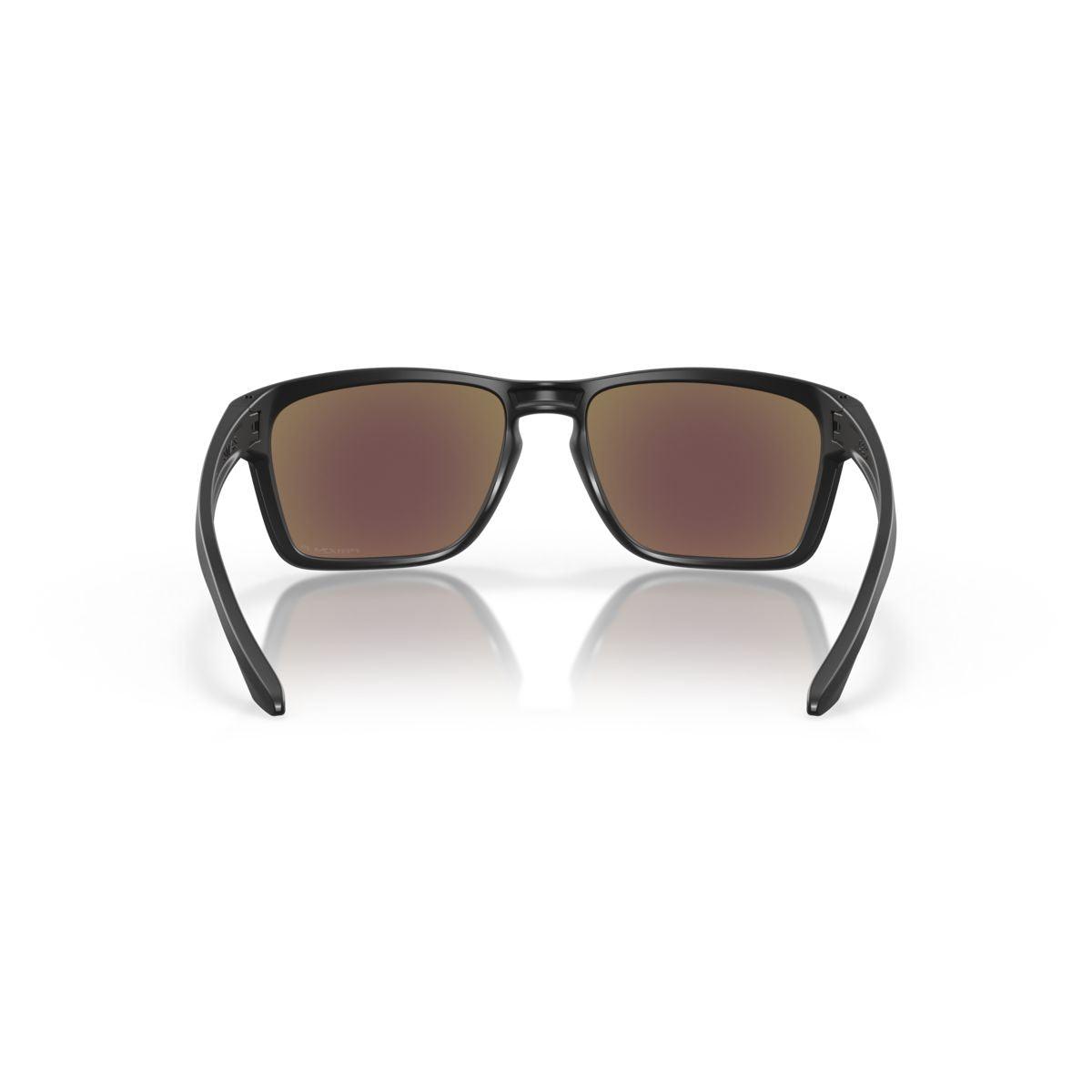 Oakley Sylas Sunglasses - Matte Black Frame with Prizm Sapphire Polarized Lenses (Low Bridge Fit) for Men & Women | Model 0OO9448F 944804 | Perfect for Driving, Running & Outdoor Sports
