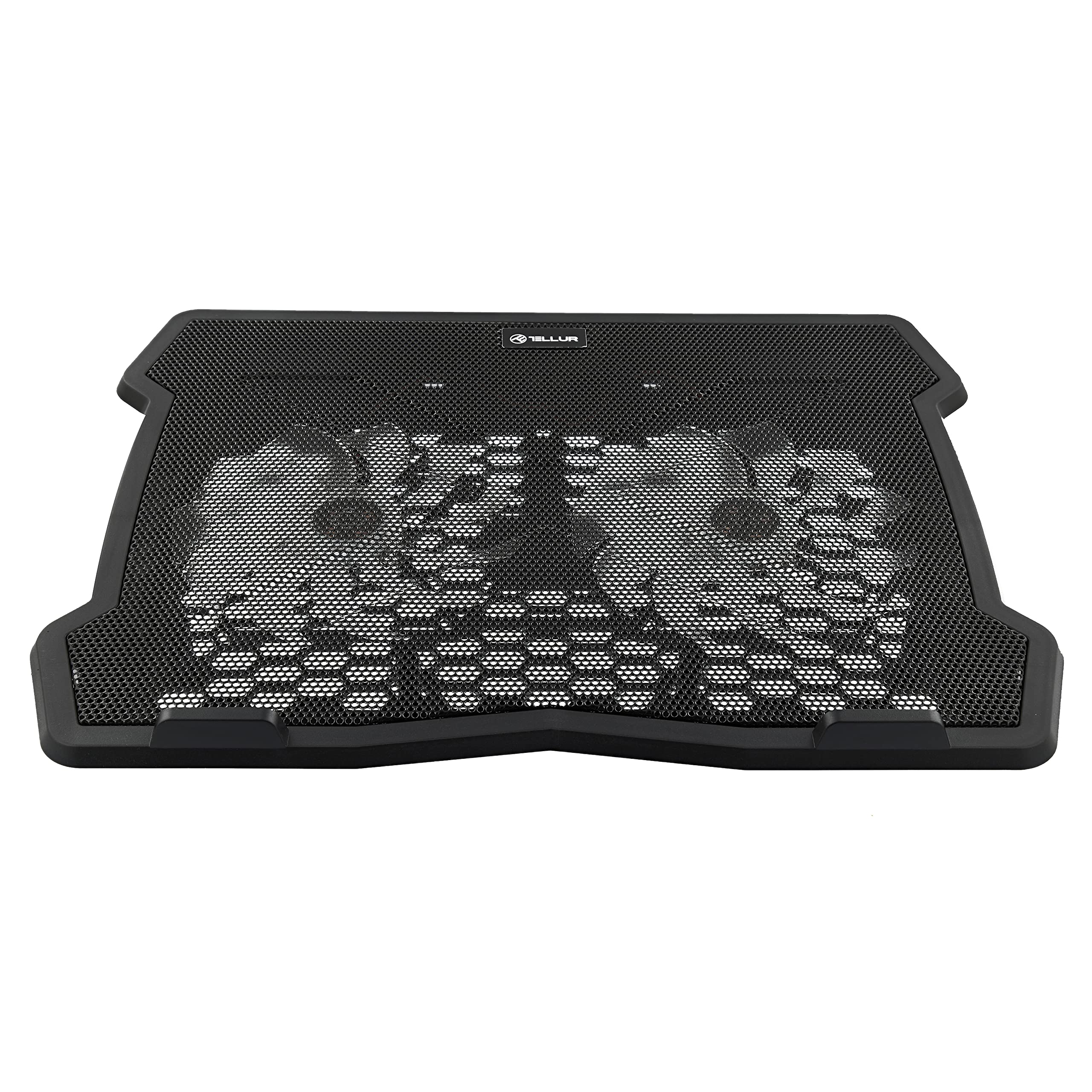 TELLUR Laptop Cooling Pad with 2 Silent 125mm Fans - Adjustable Height Laptop Stand for MacBook 11
