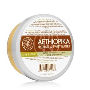 QHEMET AETHIOPIKA Hydrate & Twist Butter - 4.75 oz Natural Hair Moisturizer for Curly, Coily & Kinky Hair - Perfect for Twist Outs, Braid Outs & Protective Styling