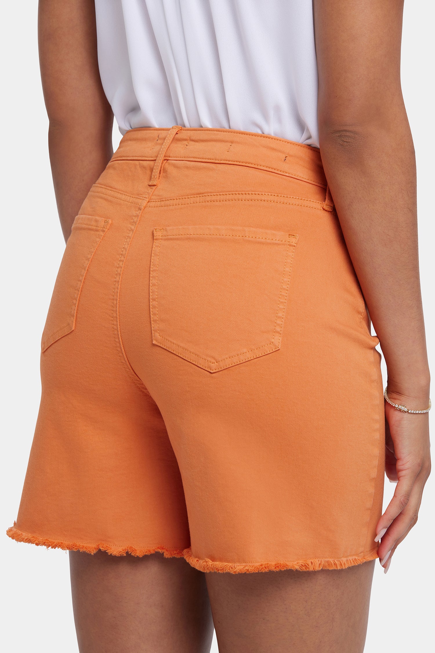 Berkyn Relaxed Fit Denim Shorts for Women - High Waist Distressed Jeans Shorts | Comfortable & Stylish for Summer, Beach, and Casual Wear