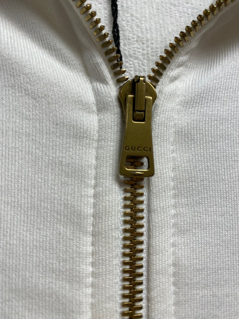 Gucci Women's Zip-Up Jacket - Made in Italy, Size XS | Luxury Fashion Outerwear for Casual & Evening Wear