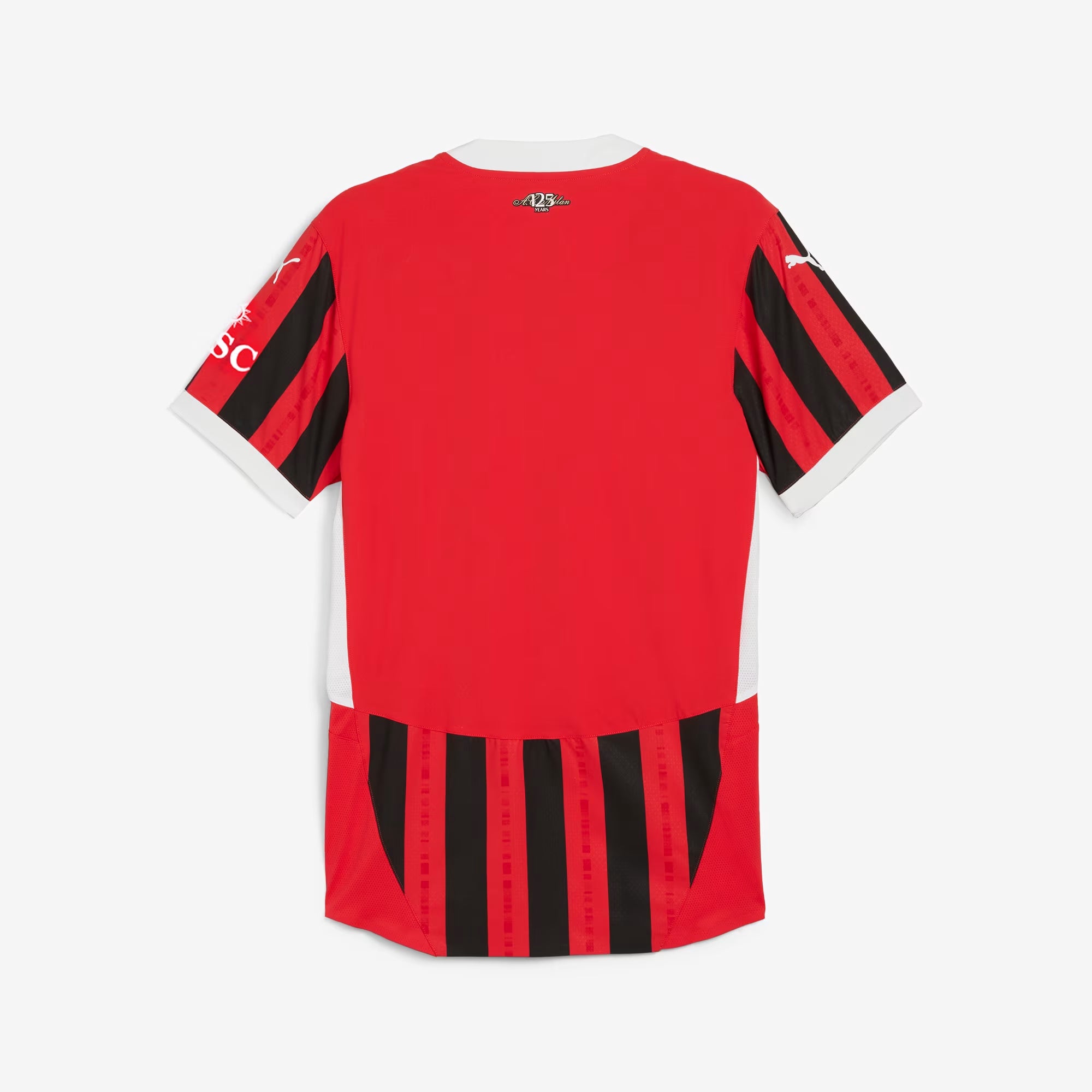 PUMA AC Milan 2024/25 Match Home Soccer Jersey - Official Authentic Football Shirt for Men - Perfect for Match Day, Training & Fan Support