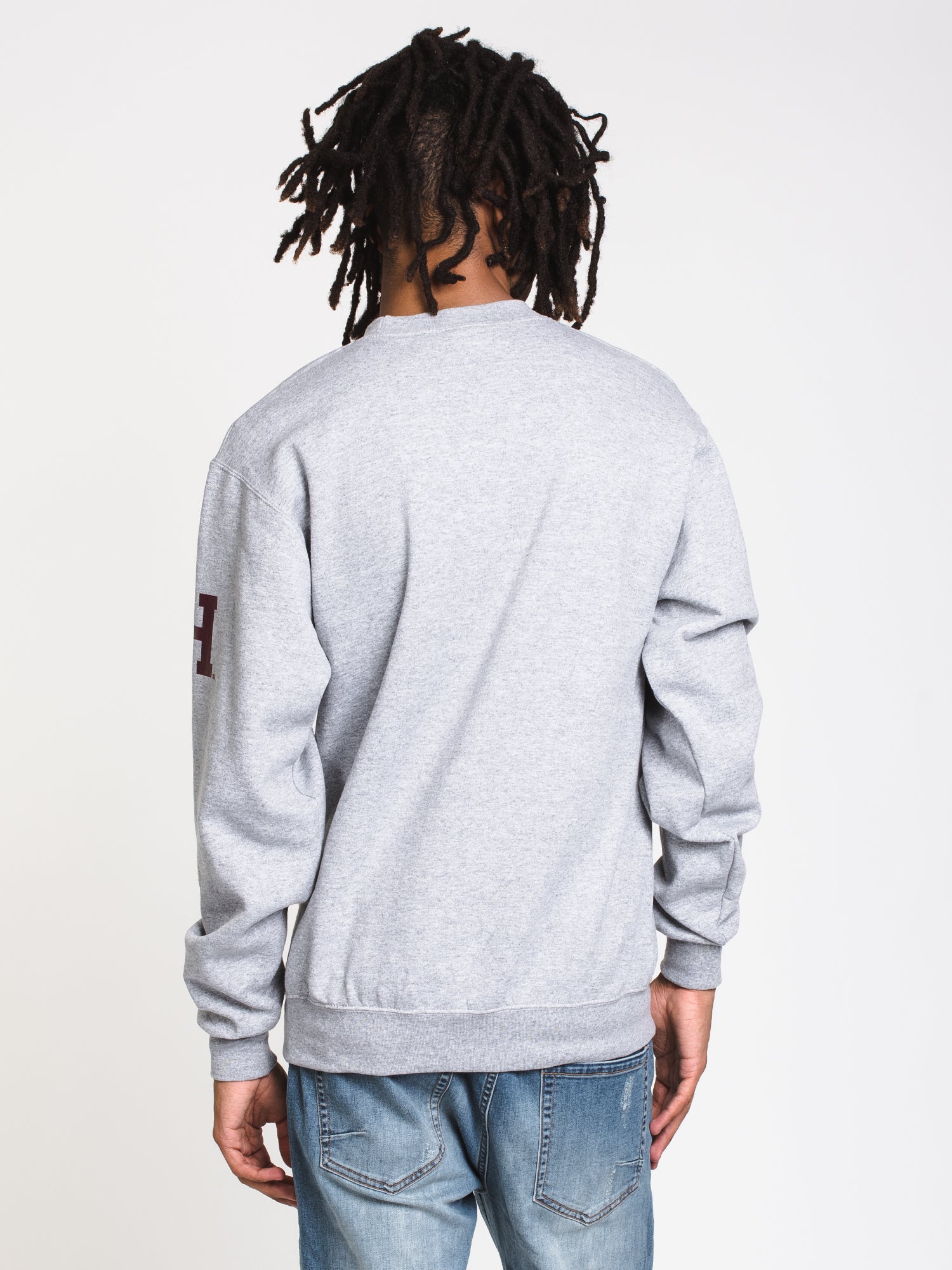 Champion Eco Powerblend Harvard University Crewneck Sweater - Soft & Comfortable Pullover for Men & Women - Perfect for Casual Wear, College Campuses & Gameday Outfits