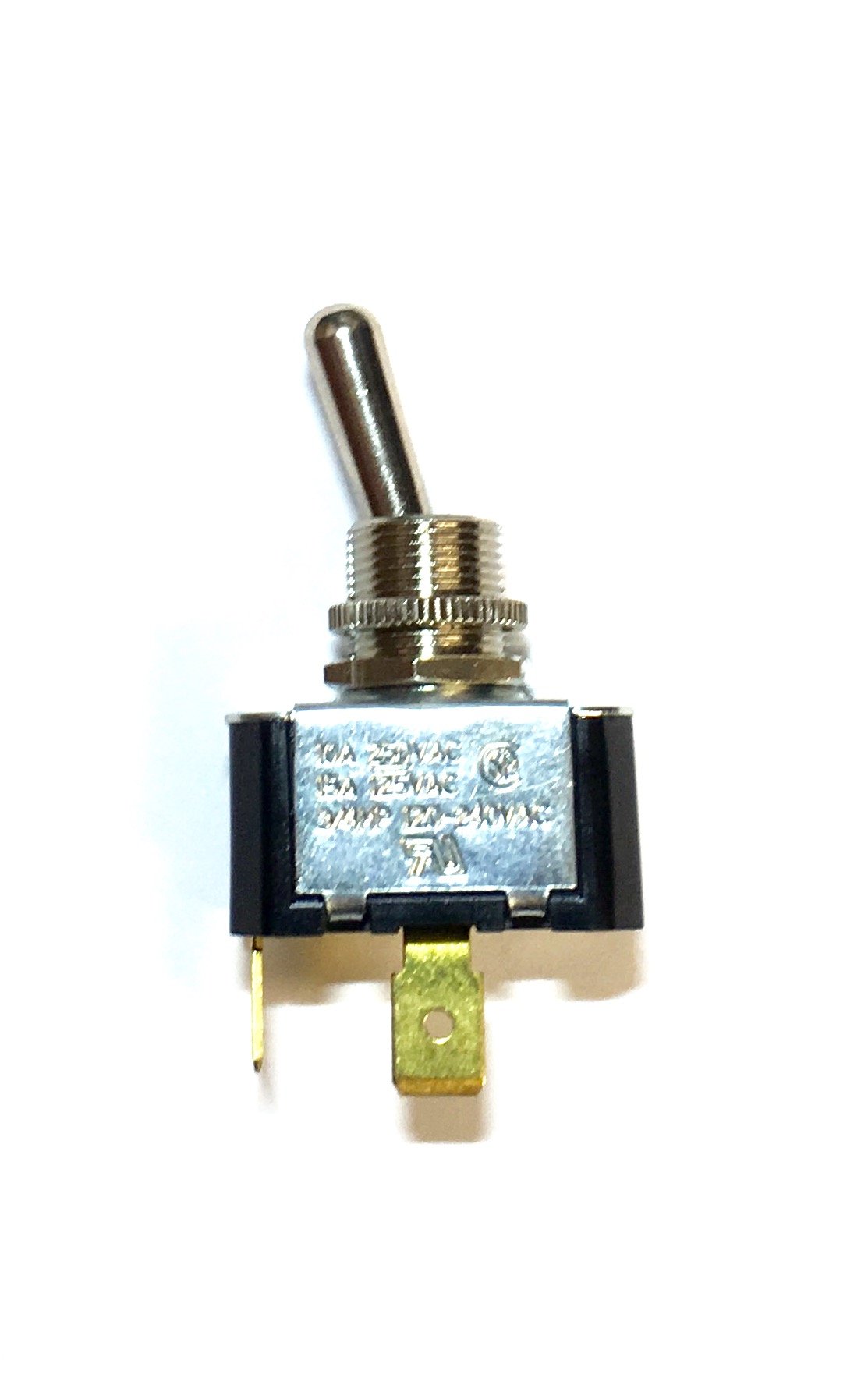 SPST Toggle Switch ON/OFF - Heavy Duty Electrical Switch for Automotive, Marine & Industrial Use - No Light Indicator - Perfect for Control Panels, DIY Projects & Equipment Wiring