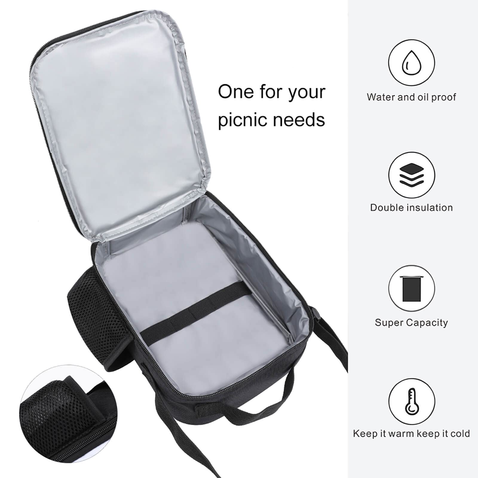 Waterproof Axolotl Backpack for School & Travel - 17 Inch Cute Laptop Bookbag with Lunch Bag & Pencil Case for Boys, Teens & Kids | Perfect for School, College, Hiking & Daily Use