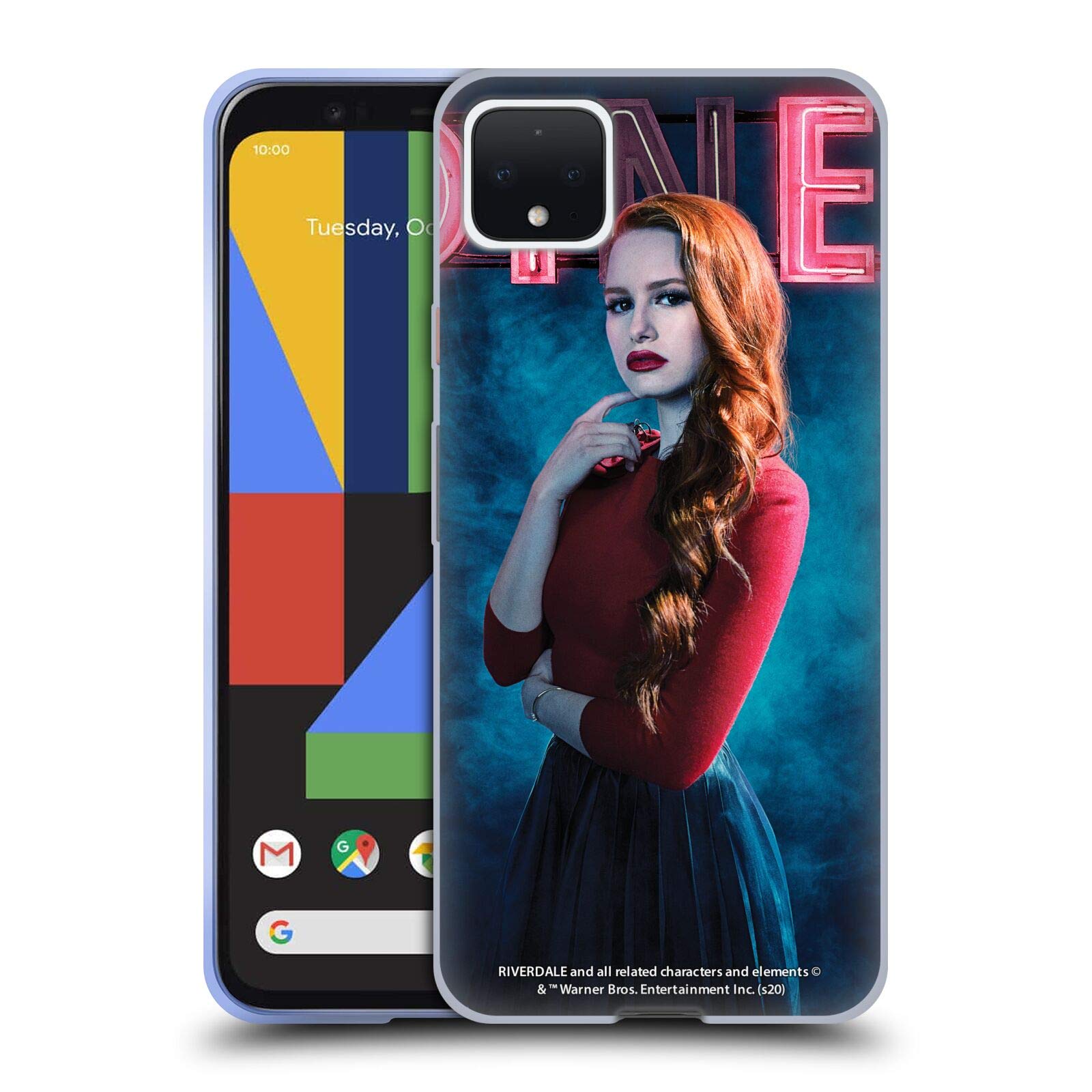 Cheryl Blossom Google Pixel 4 XL Case - Soft Gel Cover for Riverdale Fans
