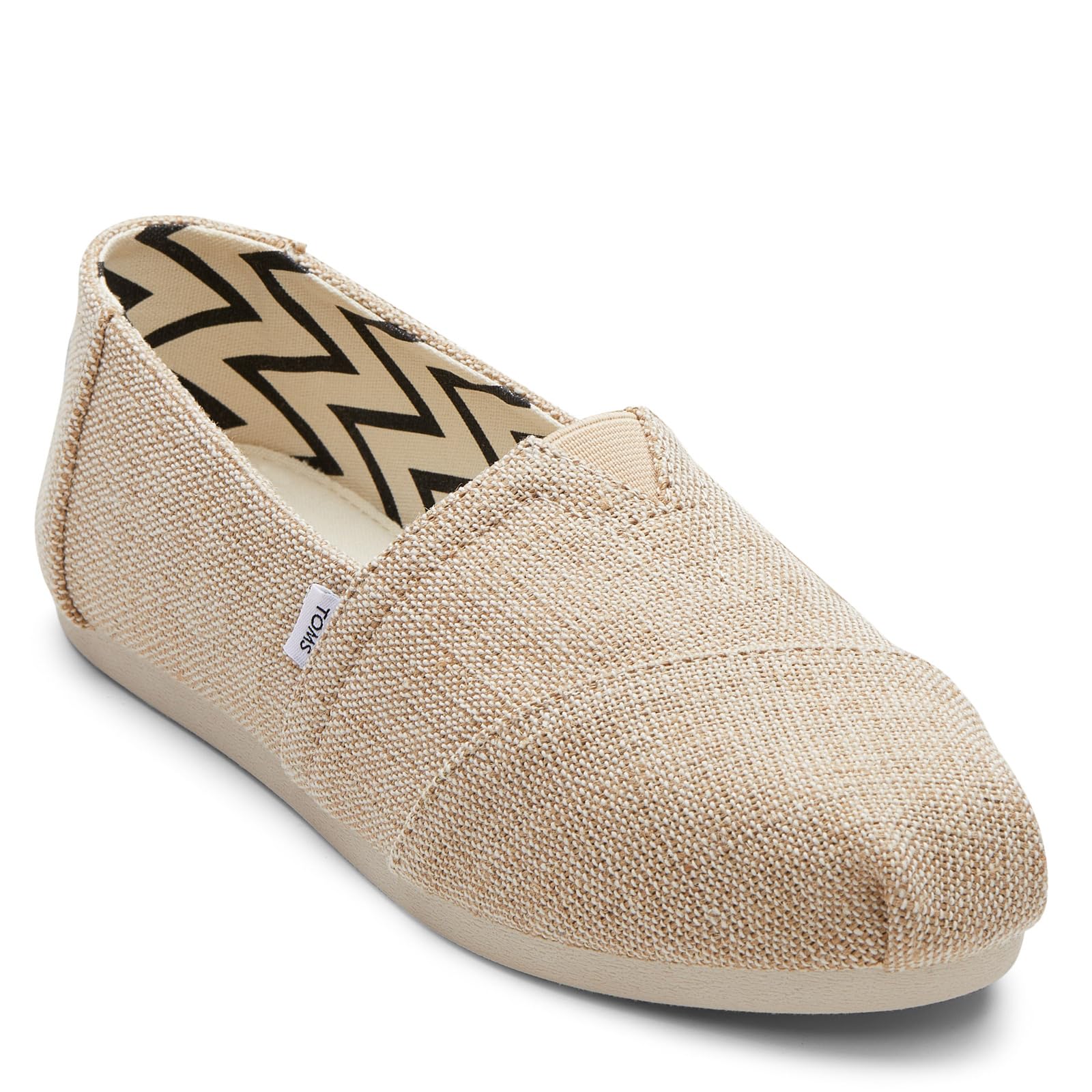 TOMS Women's Alpargata Slip-On Flats - Comfortable Casual Shoes for Everyday Wear | Perfect for Work, Travel & Outings