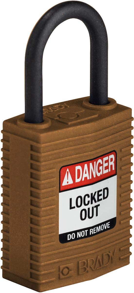 Brady SafeKey Lockout Padlock - 1.0