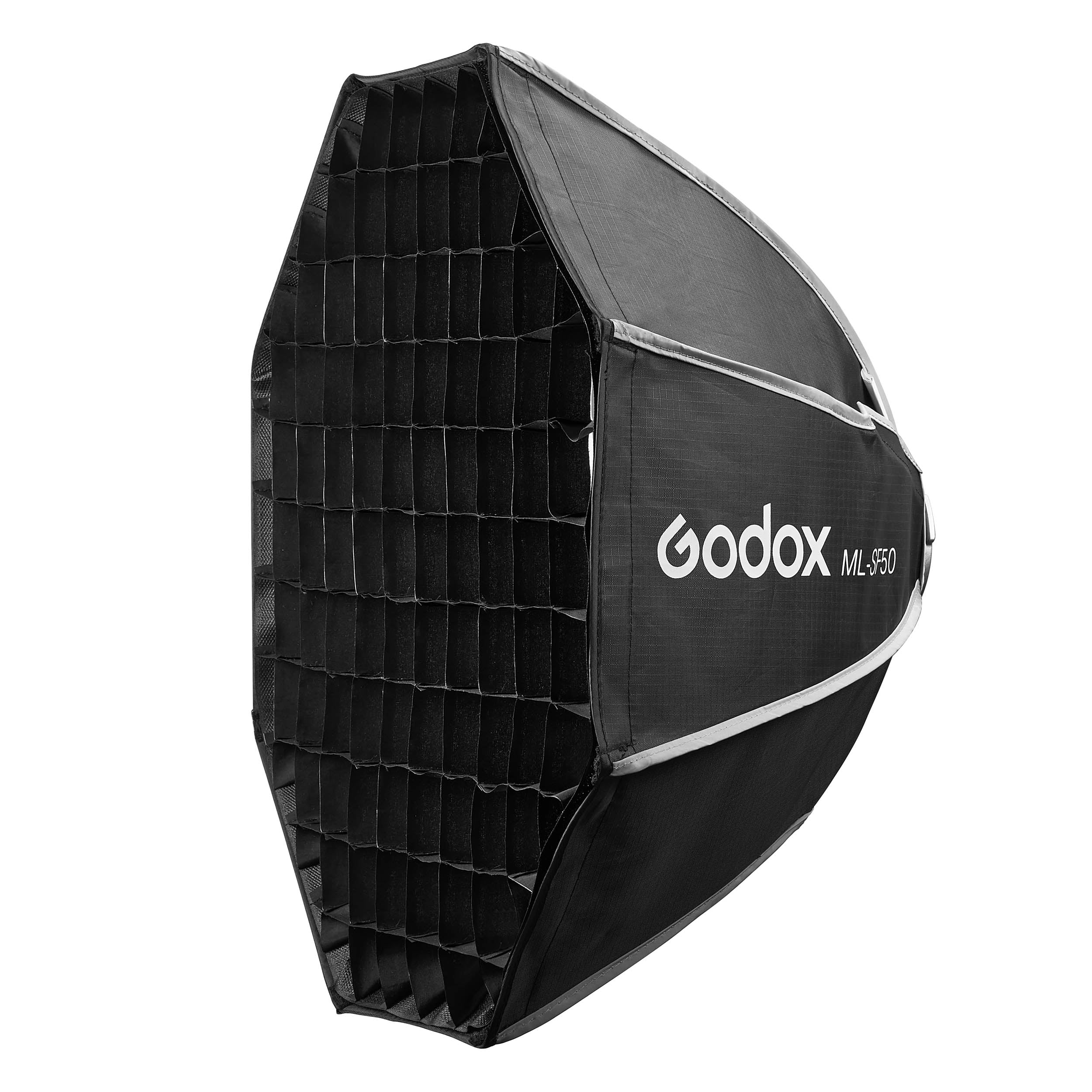 Godox ML SF50 50cm Octagonal Softbox - Compatible with GODOX ML Series & AD300/400Pro - Perfect for Portrait, Product & Studio Photography Lighting