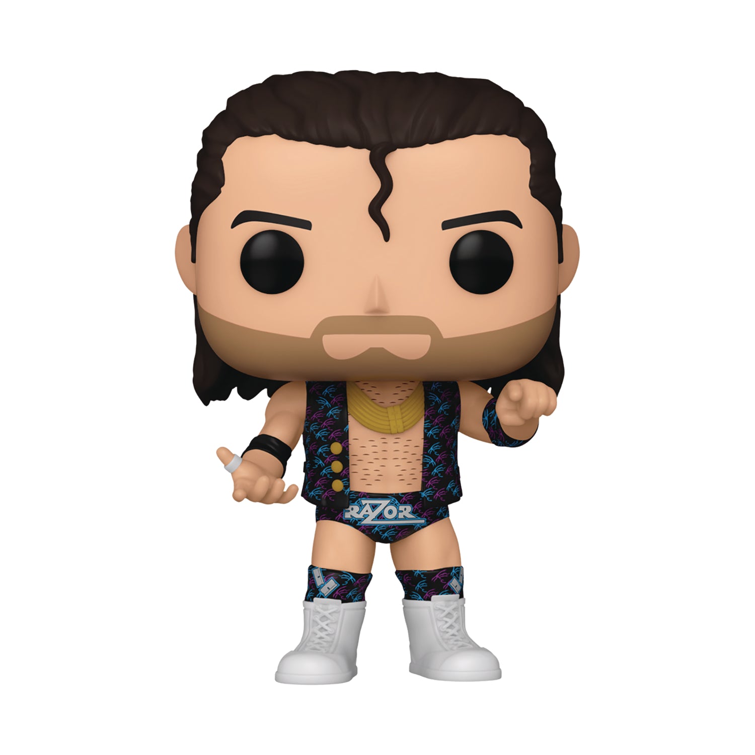 WWE Razor Ramon Action Figure (1994 SummerSlam Edition) - Collectible Wrestling Toy for Fans & Display