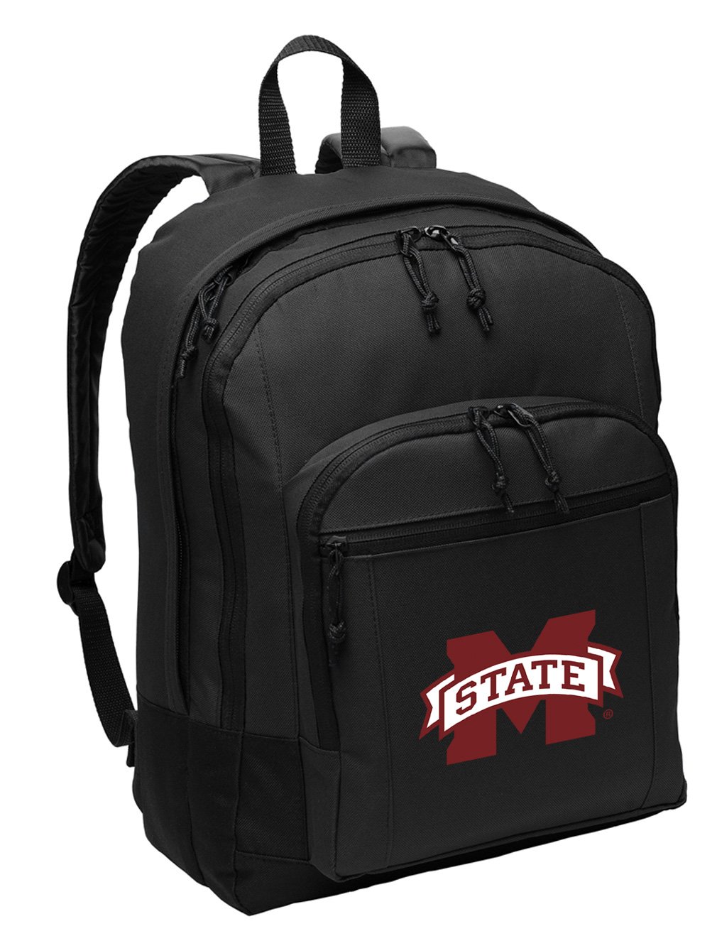Mississippi State University Backpack - Classic MSU Bulldogs Laptop Backpack with Sleeve | Durable College Bookbag for Students, Campus Life & Travel Accessories