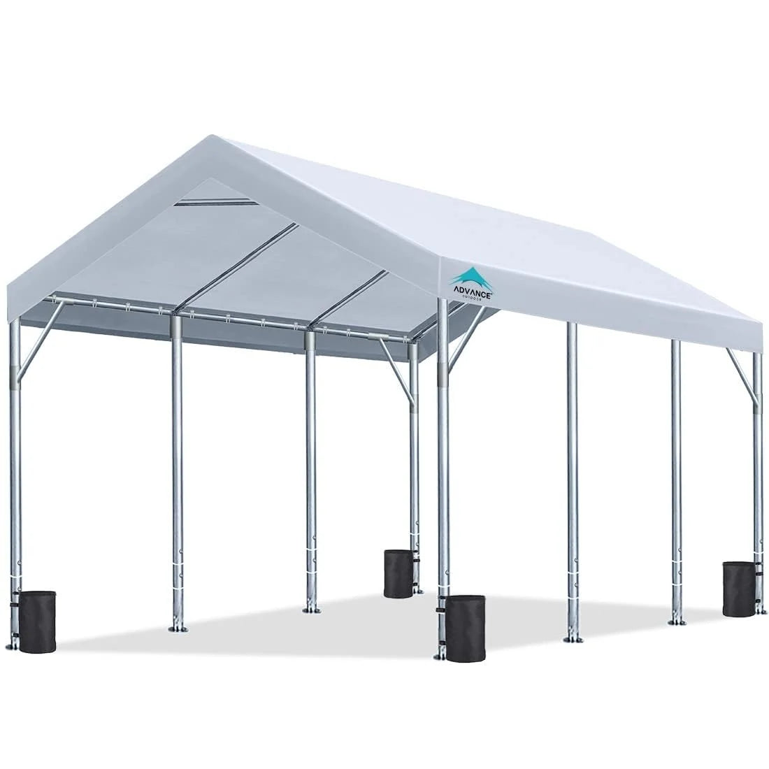 20'x10' & 20'x12' Heavy Duty Carport Canopy Shelter - Weatherproof Outdoor Car Cover for Vehicles, RV, Boat - Perfect for Driveway, Backyard & Storage Protection