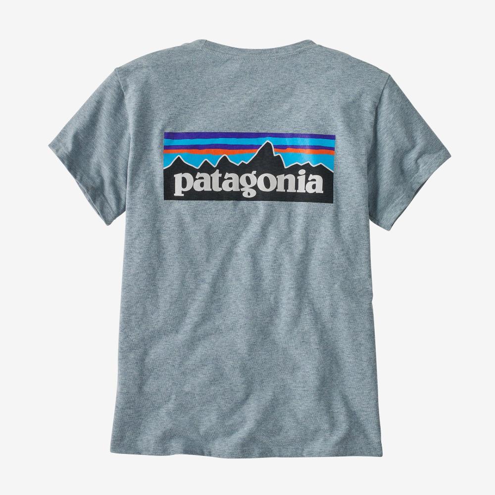 Patagonia Women's P 6 Logo Responsibili-Tee - Eco-Friendly Organic Cotton T-Shirt for Outdoor Adventures & Casual Wear