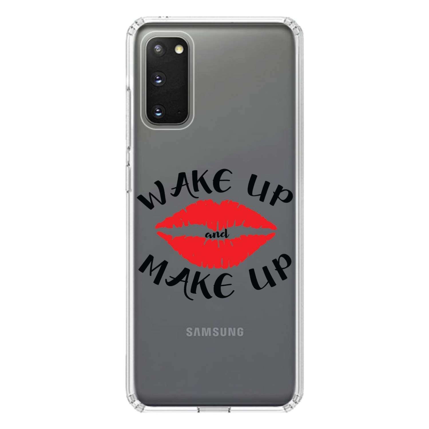 Shockproof Hybrid Case for Samsung Galaxy S20+ Plus/5G (6.7 Inch) - Clear TPU Bumper with Acrylic Back & Tempered Glass Screen Protector - Slim Protective Phone Cover for Everyday Use, Work & Travel