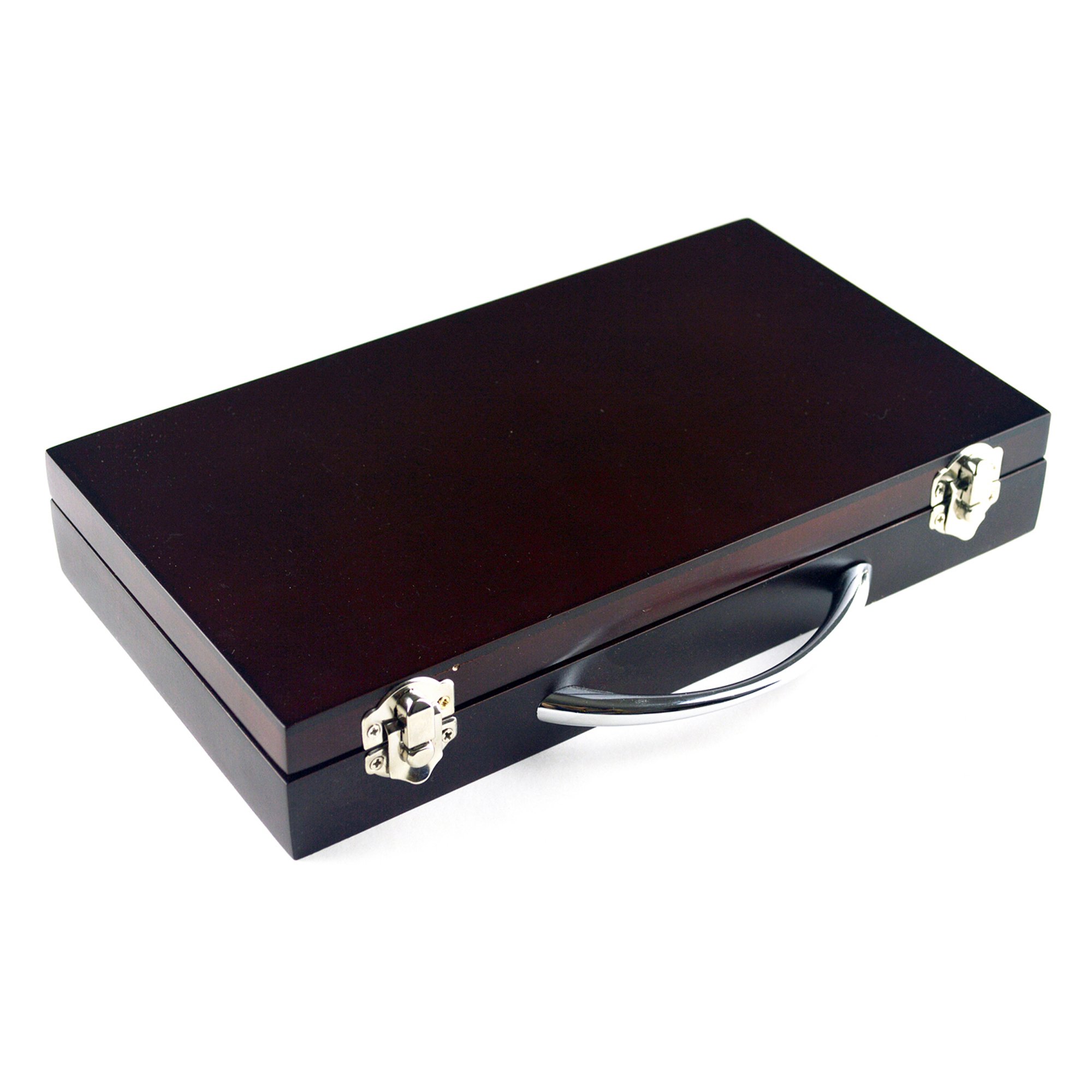 Carmelli NG1223 Premium Wooden Shuffleboard Pucks Set with Storage Box - Perfect for Indoor/Outdoor Game Nights, Bars, and Family Fun