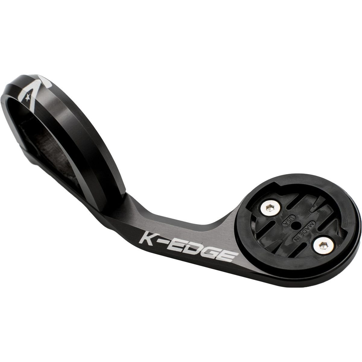 K-Edge Sport Bicycle Computer Handlebar Mount - Compatible with Garmin GPS Devices - Durable Black Bike Accessory for Cycling, Road Biking & Outdoor Adventures