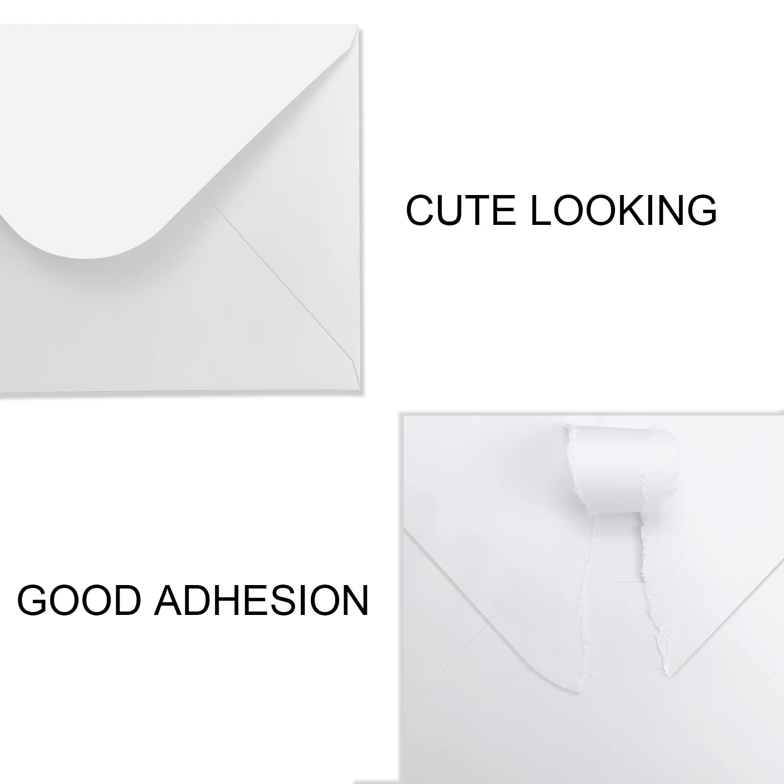 100 Pack 4x6 Envelopes - Premium White A6 Invitation Envelopes for Postcards, Photos, Greeting Cards | Perfect for Wedding Invitations, Graduation Announcements, Baby Shower Cards (6.5 x 4.75 Inches) | Bulk Mailing & Stationery Supplies for Home & Office Use