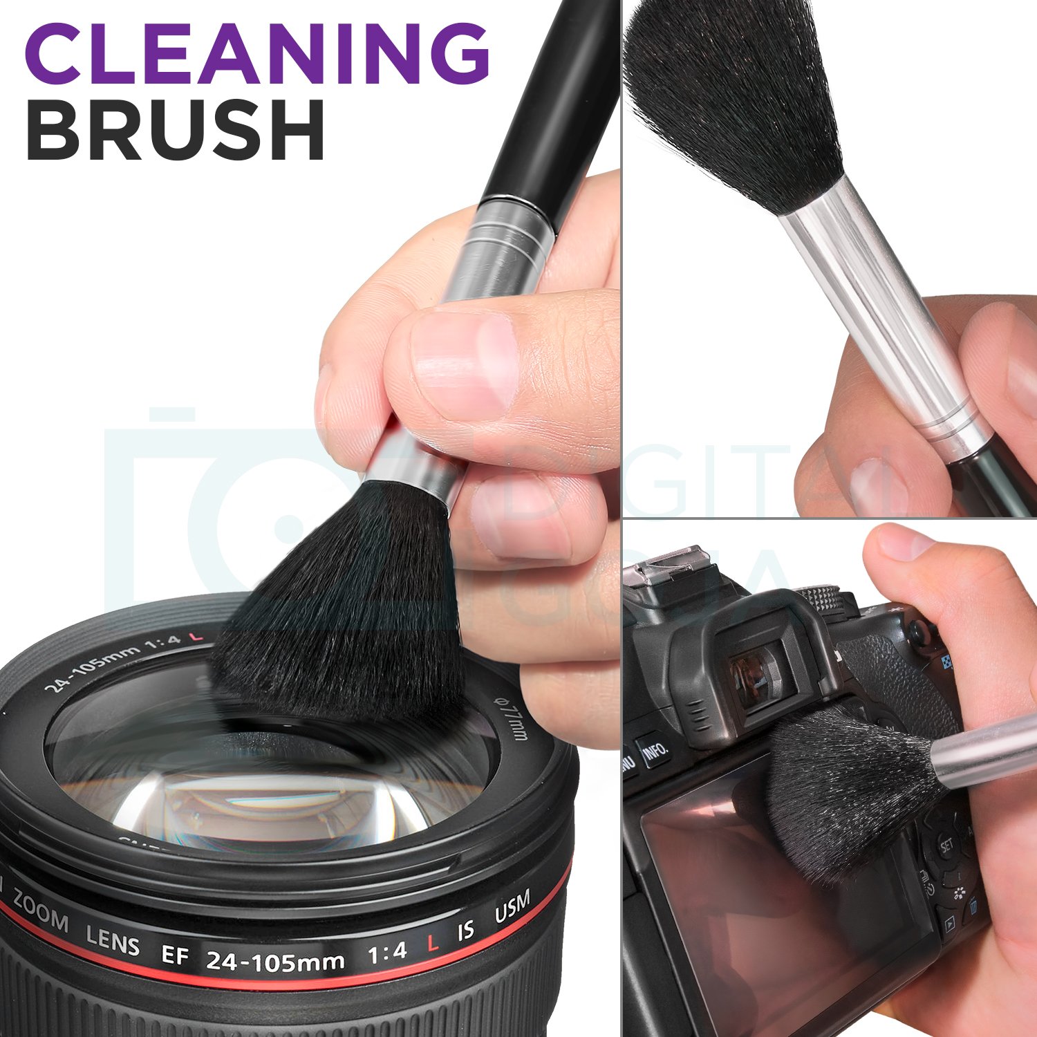 Altura Photo Professional DSLR & Mirrorless Camera Cleaning Kit - 2oz All Natural Cleaning Solution for Lenses, Sensors & Sensitive Electronics | Perfect for Travel, Studio & Outdoor Photography Gear Maintenance